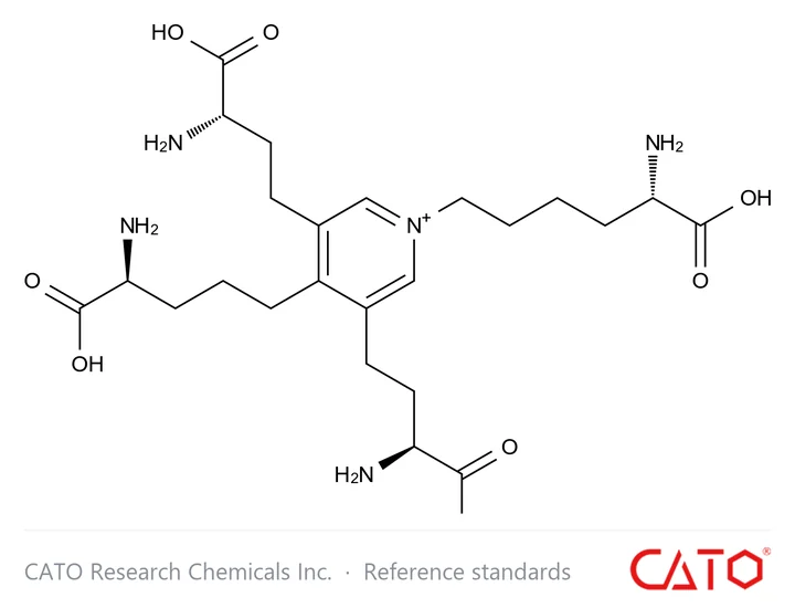 Chemical structure of Desmosine