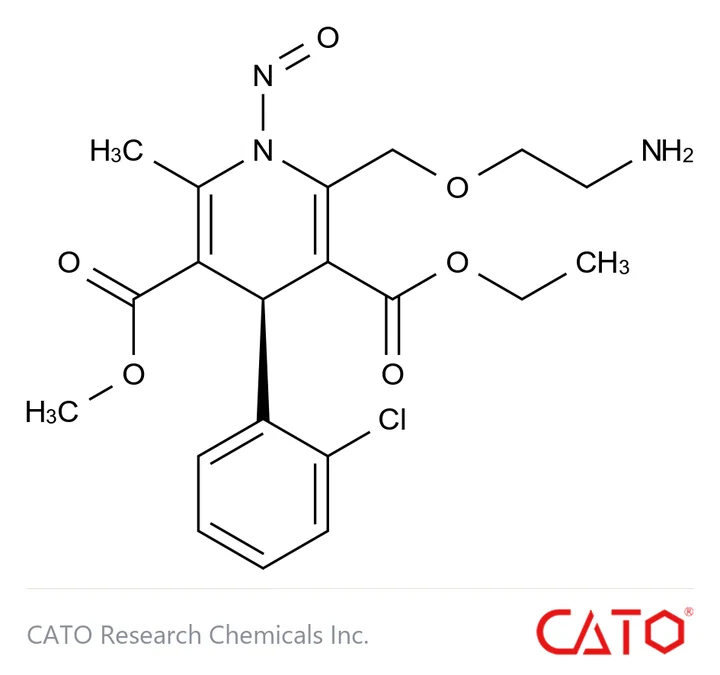 Chemical structure of Amlodipine Impurity 117