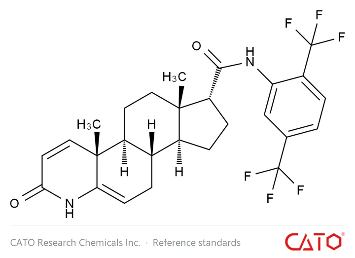 Chemical structure of Dutasteride EP Impurity I