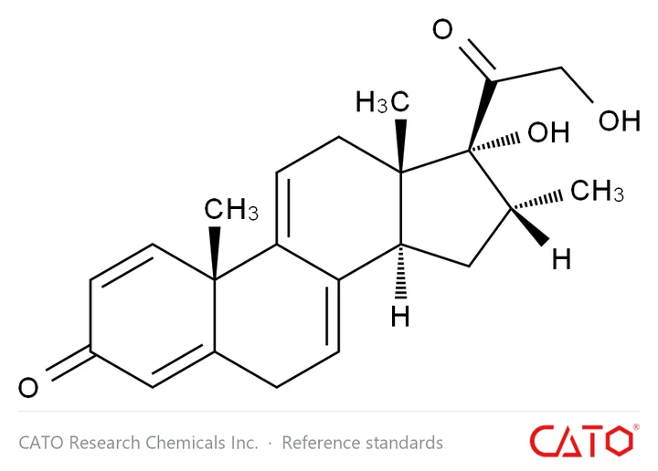 Chemical structure of Dexamethasone EP Impurity K
