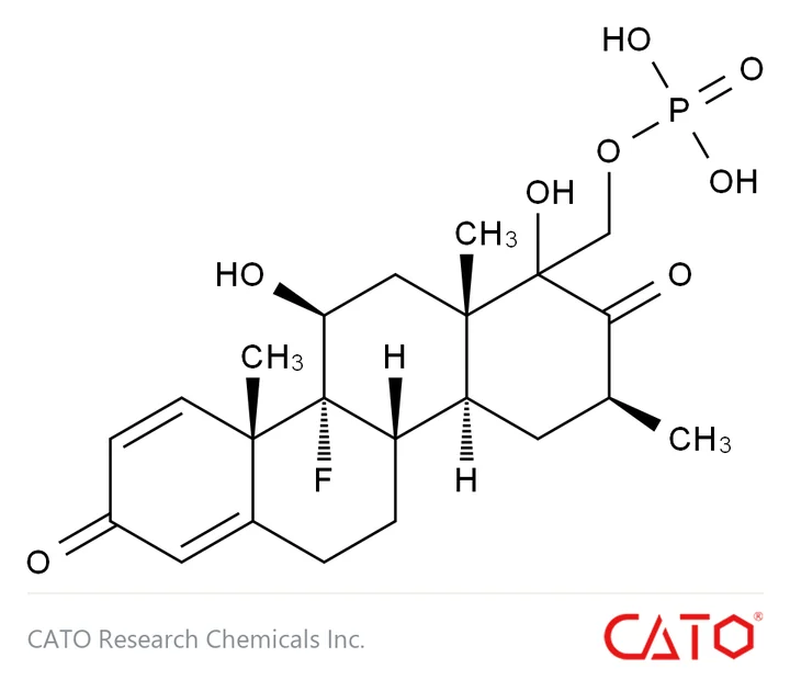 Chemical structure of Dexamethasone Sodium Phosphate EP Impurity D