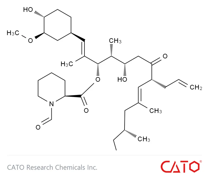 Chemical structure of Tacrolimus EP Impurity H