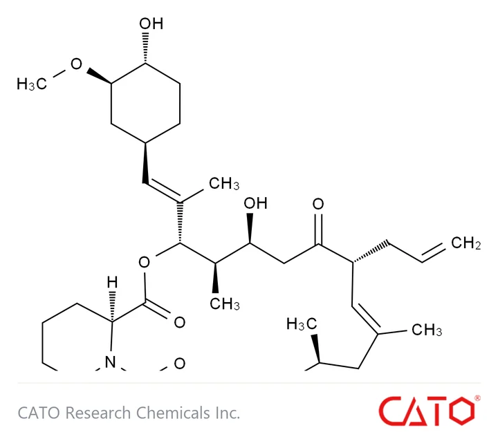 Chemical structure of Tacrolimus EP Impurity G