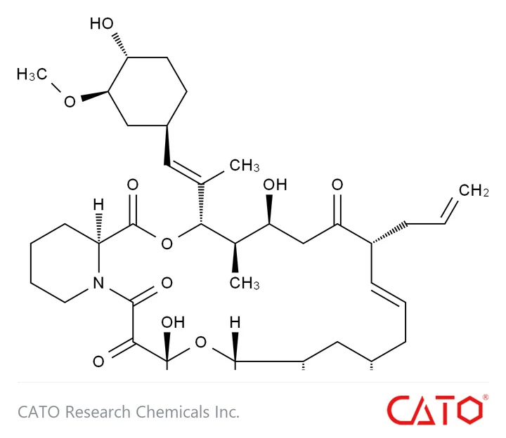 Chemical structure of Tacrolimus EP Impurity C