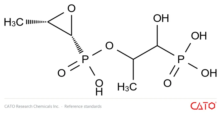 Chemical structure of Fosfomycin Impurity 24