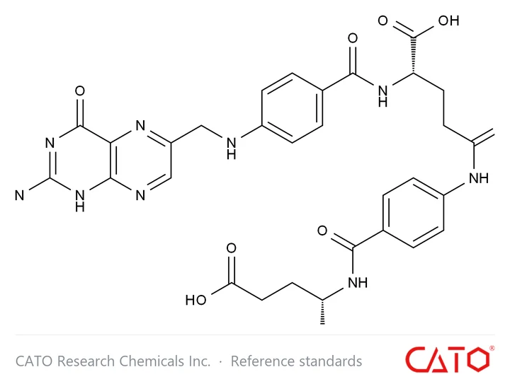 Chemical structure of Folic Acid EP Impurity H