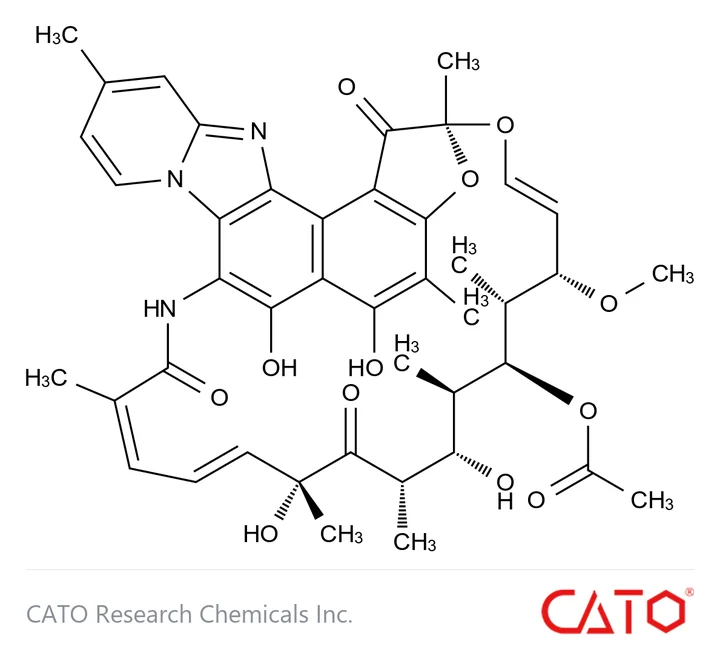 Chemical structure of Rifaximin EP Impurity D