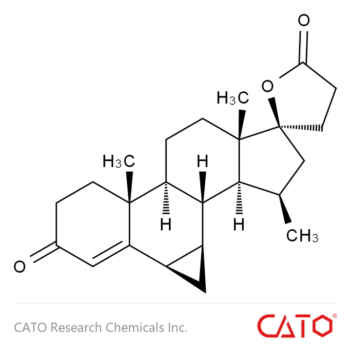Chemical structure of Drospirenone EP Impurity F, CAS
