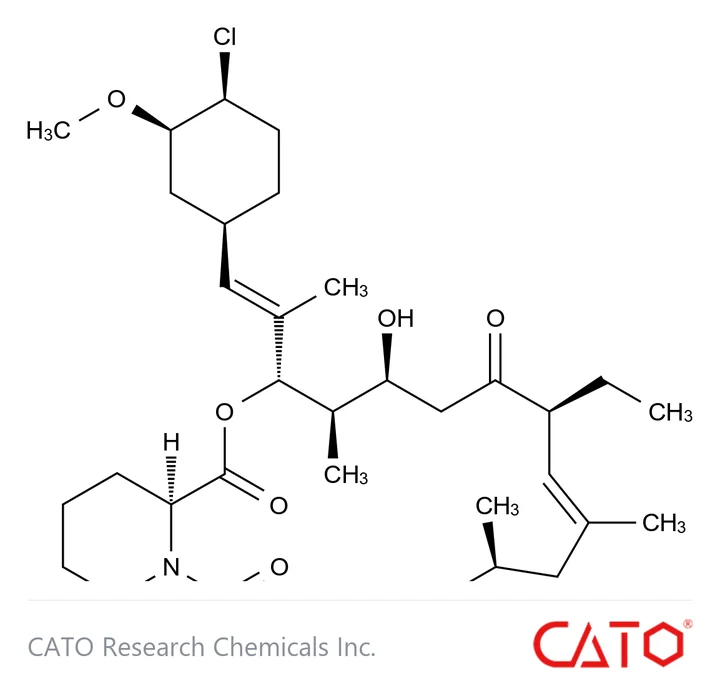Chemical structure of Pimecrolimus Impurity 13