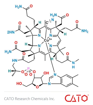 Chemical structure of Cyanocobalamin EP Impurity G（50-methylcyanocobalamin）