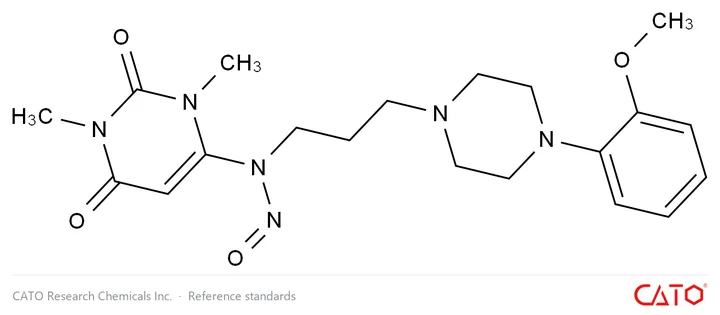 Chemical structure of Urapidil Impurity 20, CAS
