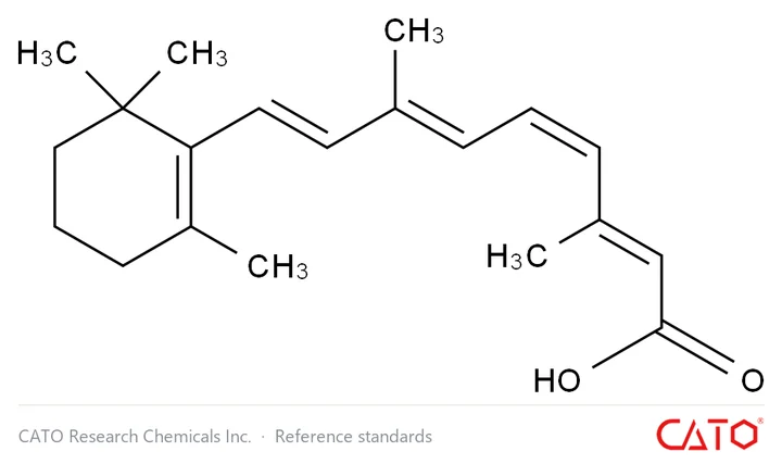 Chemical structure of Isotretinoin EP Impurity F