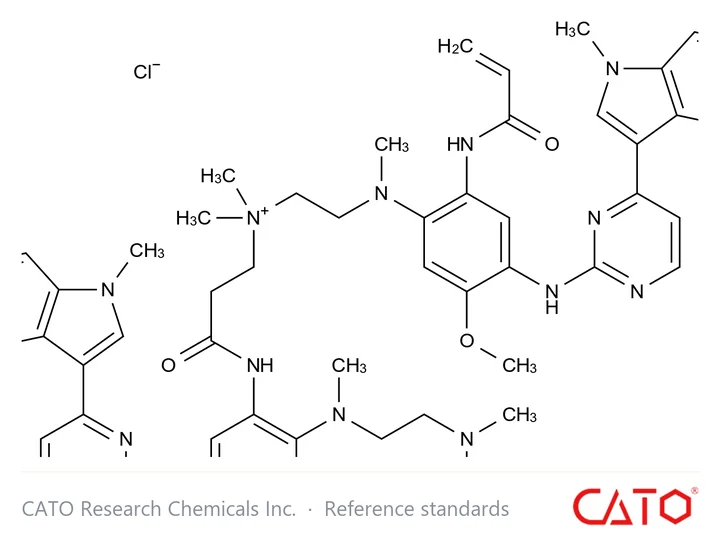 Chemical structure of Osimertinib Impurity 6