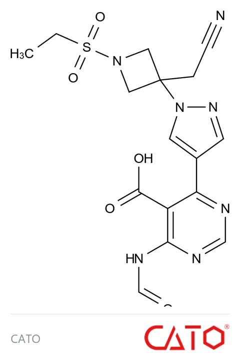 Chemical structure of Baricitinib Impurity 60, CAS