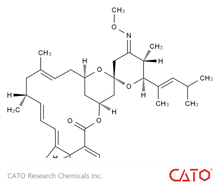 Chemical structure of Moxidectin EP Impurity H