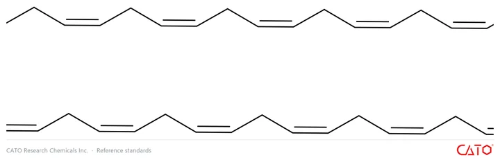 Chemical structure of 1,3-Didocosahexaenoin
