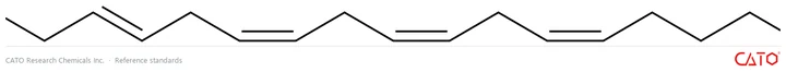 Chemical structure of ethyl (5Z,8Z,11Z,14E,17Z)-icosa-5,8,11,14,17-pentaenoate