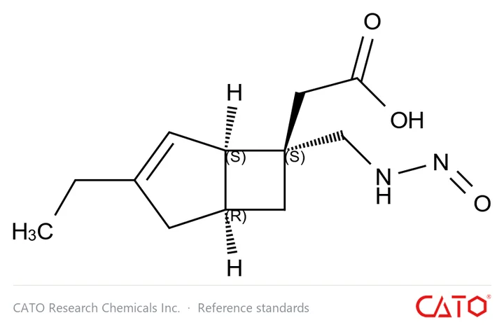 Chemical structure of Mirogabalin Impurity 116